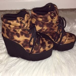 Forever 21 Wedge Sneakers